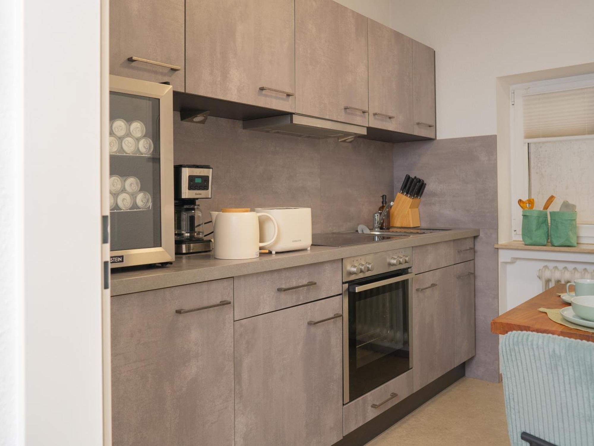 Einzigartiges Scandi Apartment - Innenstadt Mit Parkplatz, Balkon & Wlan - Perfekt Fuer Radfahrer リートリンゲン エクステリア 写真